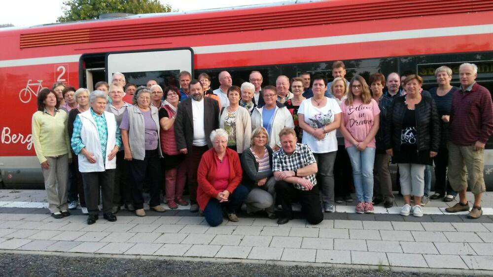 Sonderfahrt des Fördervereins nach Greiz mit Mitgliedern und Gästen