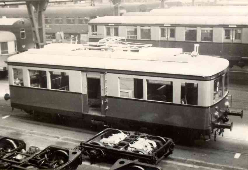 21.12.1970 in der Werkhalle des Raw Berlin-Schöneweide, Foto: Hans Schubert