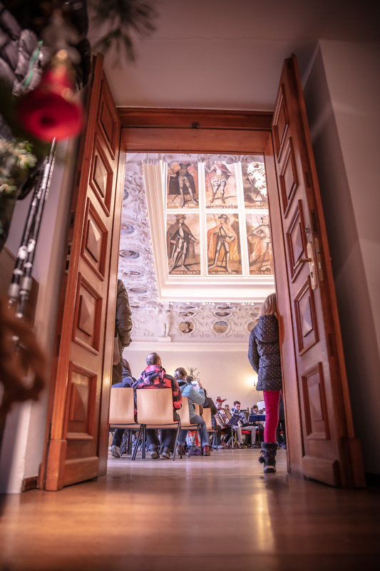 Musikprogramm im Kaisersaal von Schloss Schwarzburg