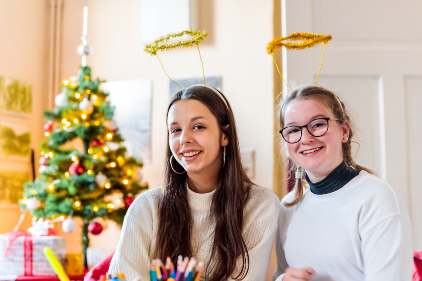 Die zauberhaften Engel im Weihnachtspostamt